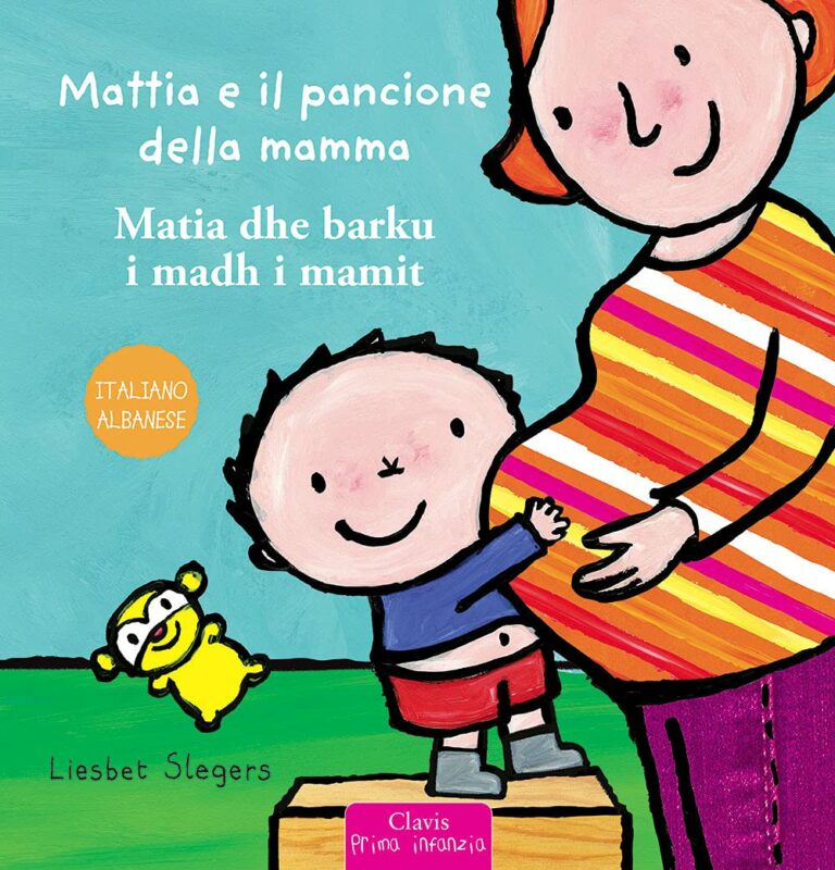 Mattia e il pancione della mamma