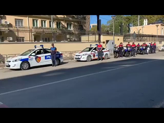 Tirana, L’omaggio Della Polizia Albanese Alle Vittime Di Trieste