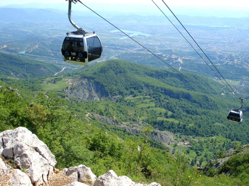 Monte Dajti, Tirana