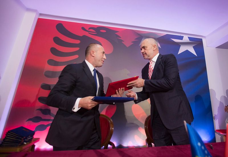 Ramush Haradinaj, Edi Rama