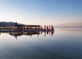 Lago Di Ocrida Pogradec Albania