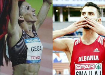 Europei di atletica 2018, Luiza Gega e Izmir Smajlaj