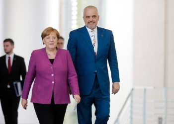 Angela Merkel Edi Rama Die Welt Make Albania Great Again