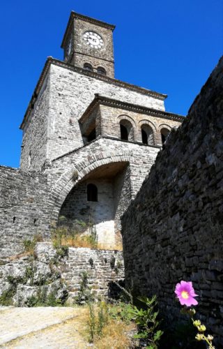 Il castello di Argirocastro, Albania