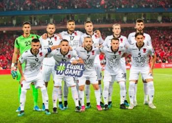 La Nazionale Albanese in Turchia Albania