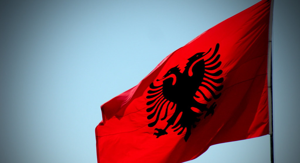 Bandiera Albanese