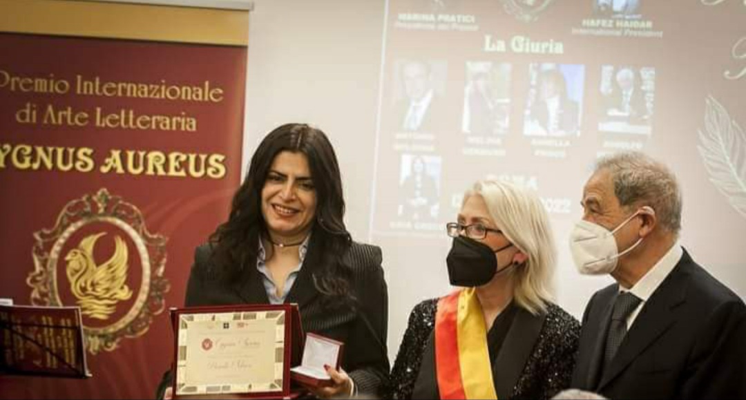 Denata Ndreca vince il Premio Internazionale di Arte Letteraria ‘Cygnus Aureus’