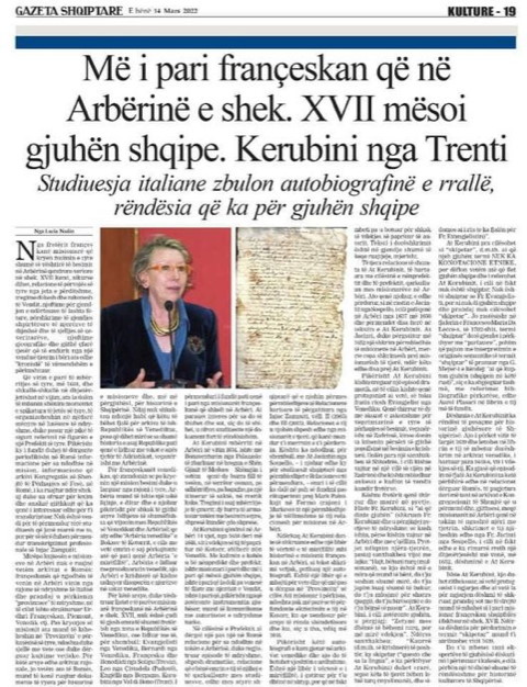 Lucia Nadin Gazeta Shqiptare