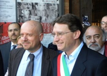 L'Assessore Drei con il sindaco di Forlì Balzani