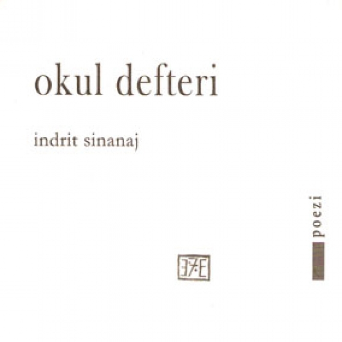 La copertina del libro "Okul Defteri" di Indrit Sinanaj