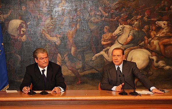 Berisha Berlusconi
