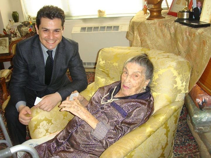Saimir Pirgu e Licia Albanese ne qershor ne 101 vjetorin e lindjes se artistes se madhe